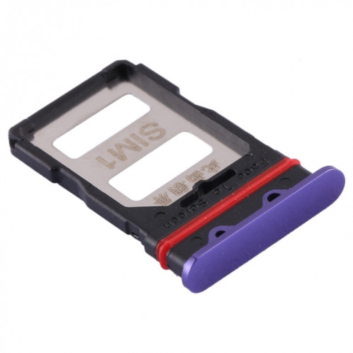 Plateau pour Carte SIM + Plateau pour Carte SIM pour Xiaomi Redmi K30 Pro (Violet) SH684P1008-05