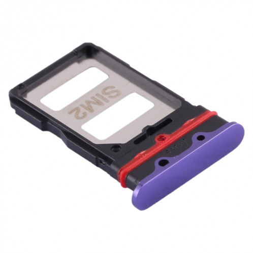 Plateau pour Carte SIM + Plateau pour Carte SIM pour Xiaomi Redmi K30 Pro (Violet) SH684P1008-05