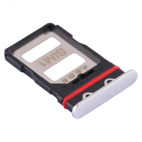 Plateau pour carte SIM + plateau pour carte SIM pour Xiaomi Redmi K30 Pro (Argent) SH684S1113-05