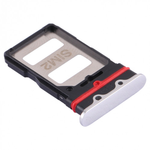 Plateau pour carte SIM + plateau pour carte SIM pour Xiaomi Redmi K30 Pro (Argent) SH684S1113-05