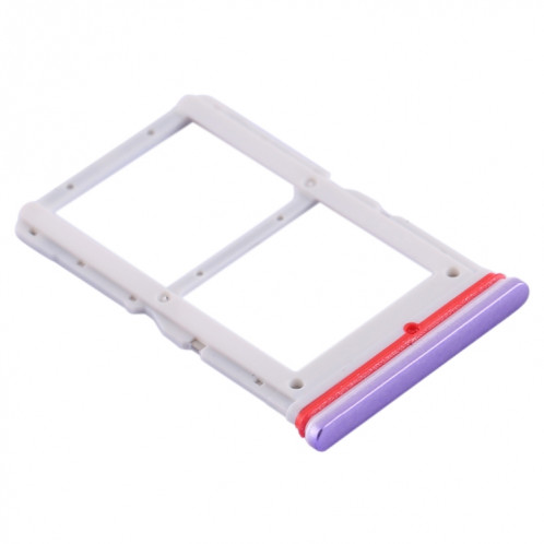 Plateau Carte SIM + Plateau Carte SIM pour Xiaomi Redmi K30 5G (Violet) SH685P361-05
