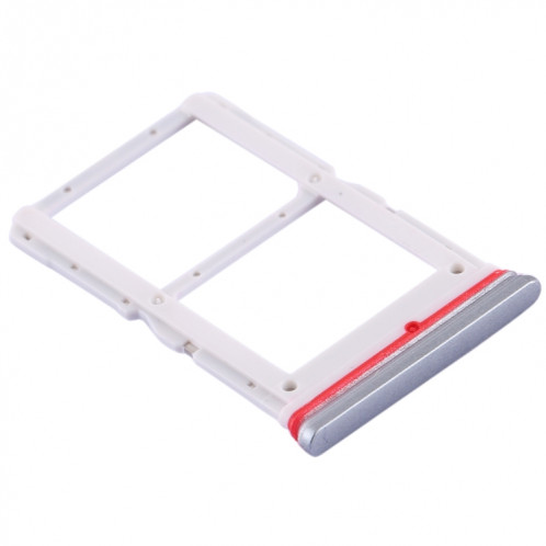 Plateau Carte SIM + Plateau Carte SIM pour Xiaomi Redmi K30 5G (Argent) SH685S1423-05