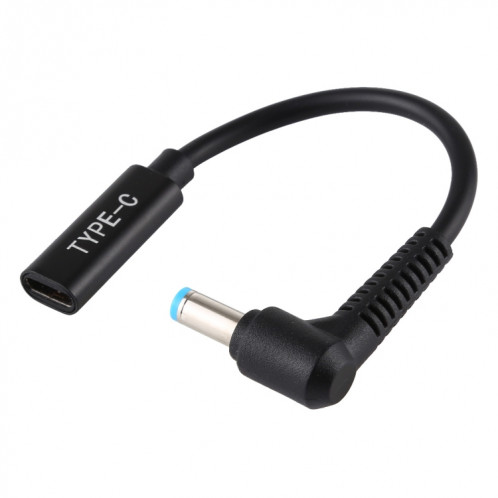 Câble de chargeur adaptateur secteur femelle DP 5,5 x 1,7 mm vers type C (noir) SH693B672-04