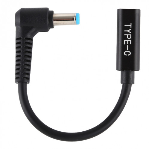 Câble de chargeur adaptateur secteur femelle DP 5,5 x 1,7 mm vers type C (noir) SH693B672-04