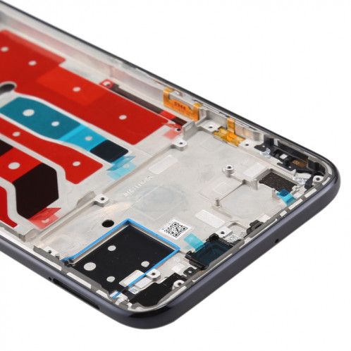 Plaque de cadre intermédiaire d'origine pour Huawei P40 Lite (noire) SH695B1308-06