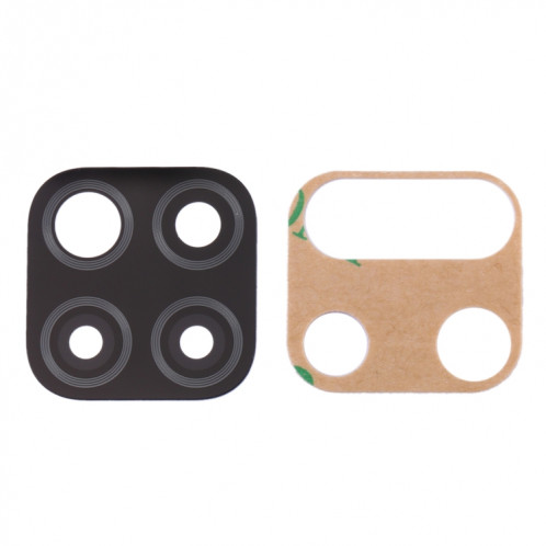 Objectif de caméra arrière d'origine 10 PCS pour Huawei P40 Lite (noir) SH703B1213-04