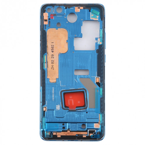 Cache-cadre central d'origine avec touches latérales pour Huawei P40 Pro (bleu) SH710L980-06