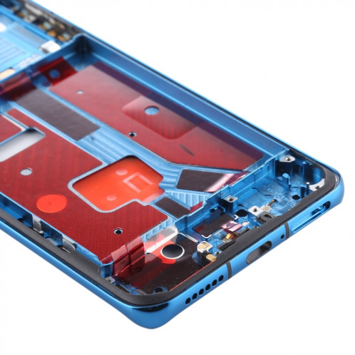 Cache-cadre central d'origine avec touches latérales pour Huawei P40 Pro (bleu) SH710L980-06