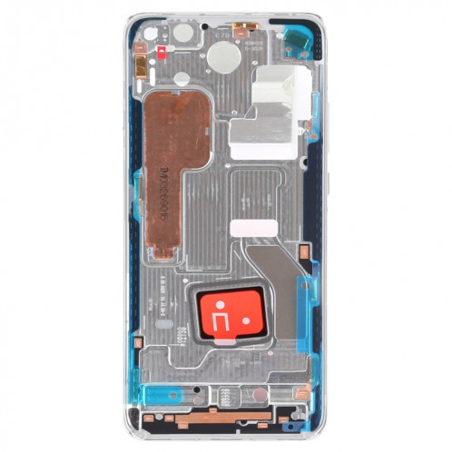 Plaque de cadre d'origine avec touches latérales pour Huawei P40 Pro (argent) SH710S1993-06