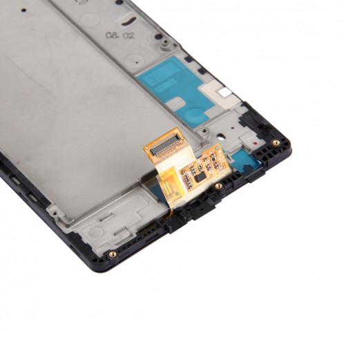 iPartsAcheter pour LG X Power / K220 écran LCD + écran tactile Digitizer Assemblée avec cadre (Noir) SI44BL1920-06