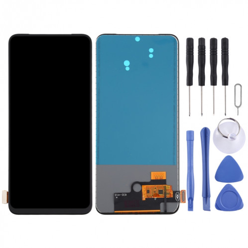 Écran LCD matériel TFT et assemblage complet du numériseur (aucune identification d'empreinte digitale) pour OPPO Reno2 Z / Reno2 F / K3 / Realme X SH57981696-06