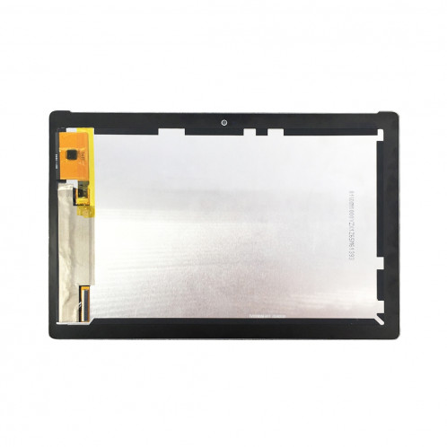iPartsAcheter pour Asus ZenPad 10 Z300M / P021 (Jaune Câble Flex Version) Écran LCD + Écran Tactile Digitizer Assemblée (Blanc) SI01WL614-05