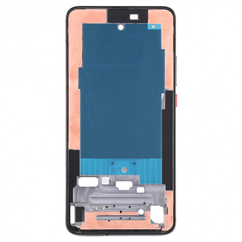 Boîtier avant plaque de lunette de cadre LCD avec touches latérales pour Xiaomi Redmi K30 Pro (noir) SH824B1081-06