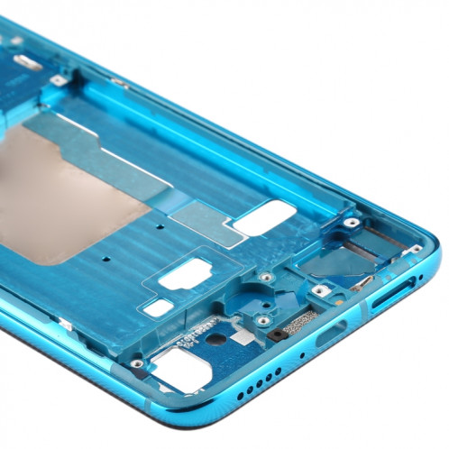 Boîtier avant plaque de lunette de cadre LCD avec touches latérales pour Xiaomi Redmi K30 Pro (bleu) SH824L907-06