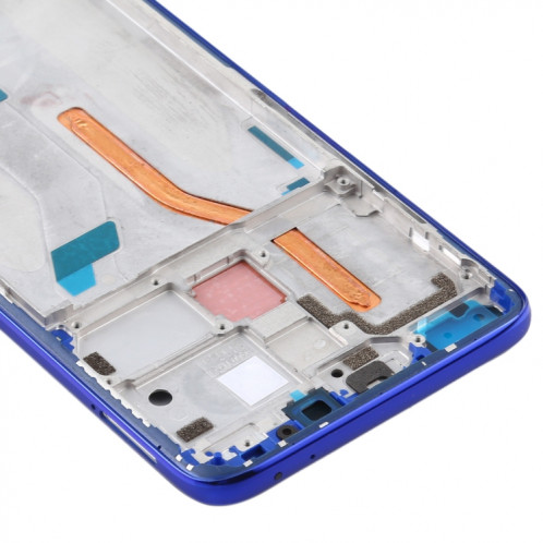 Boîtier avant plaque de lunette de cadre LCD pour Xiaomi Redmi K30, version 4G (bleu) SH825L617-06