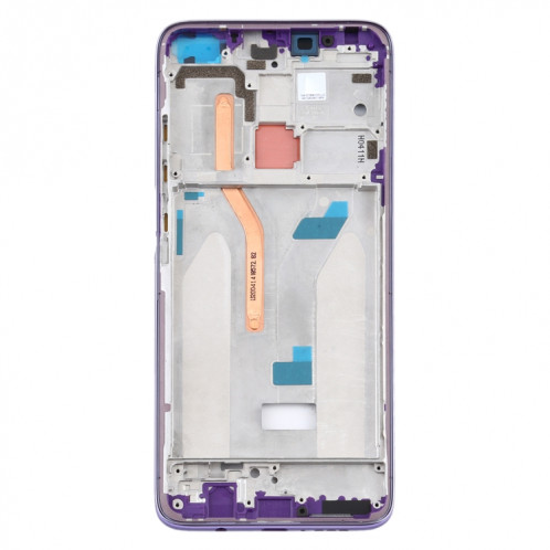 Boîtier avant plaque de cadre LCD pour Xiaomi Redmi K30, version 4G (violet) SH825P1144-06