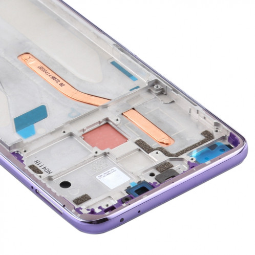 Boîtier avant plaque de cadre LCD pour Xiaomi Redmi K30, version 4G (violet) SH825P1144-06