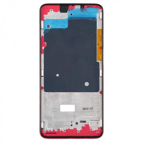 Boîtier avant plaque de cadre LCD pour Xiaomi Redmi K30, version 4G (rouge) SH825R1367-06