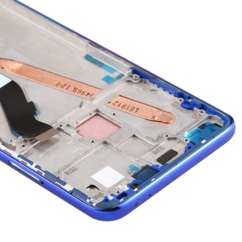 Écran LCD et numériseur complet avec cadre pour Xiaomi Redmi K30 5G (bleu) SH827L95-06