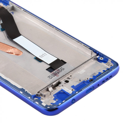 Écran LCD et numériseur complet avec cadre pour Xiaomi Redmi K30 5G (bleu) SH827L95-06