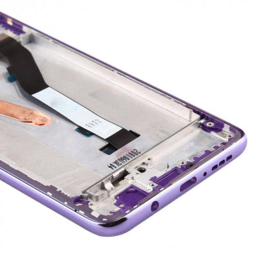 Écran LCD et numériseur complet avec cadre pour Xiaomi Redmi K30 5G (violet) SH827P1617-06
