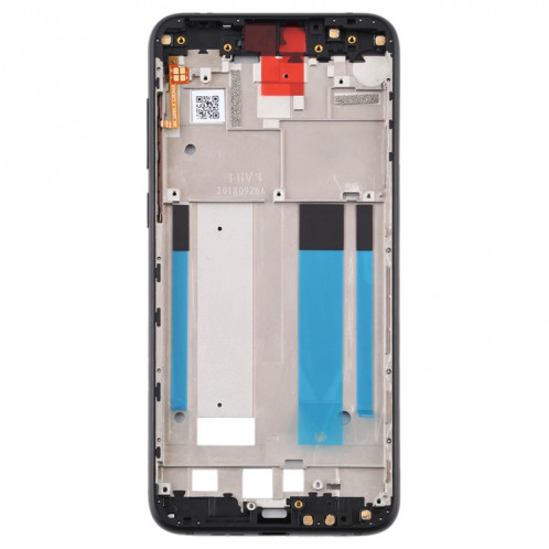 Boîtier avant LCD Frame Bezel Plate pour Nokia X6 (2018) / 6.1 Plus TA-1099 (Black) SH844B1109-06