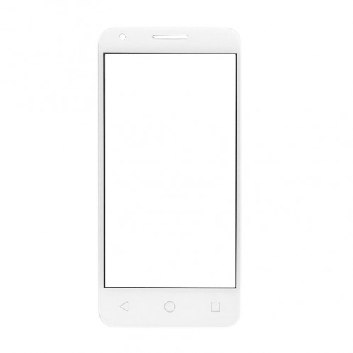 iPartsAcheter pour Alcatel One Touch Pixi 3 4.5 / 4027 Lentille extérieure en verre (Blanc) SI861W1270-05