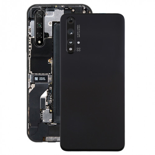 Couverture arrière Batterie Originale avec caméra Lens Cover pour Huawei Nova 5T (Noir) SH62BL584-06