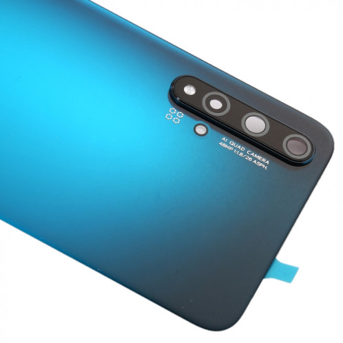 Cache arrière de batterie d'origine avec cache d'objectif d'appareil photo pour Huawei Nova 5T (vert) SH62GL1814-06