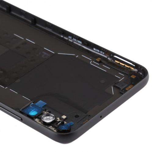 Cache arrière de la batterie d'origine avec touches latérales pour Huawei Enjoy 10e (noir) SH79BL1214-06