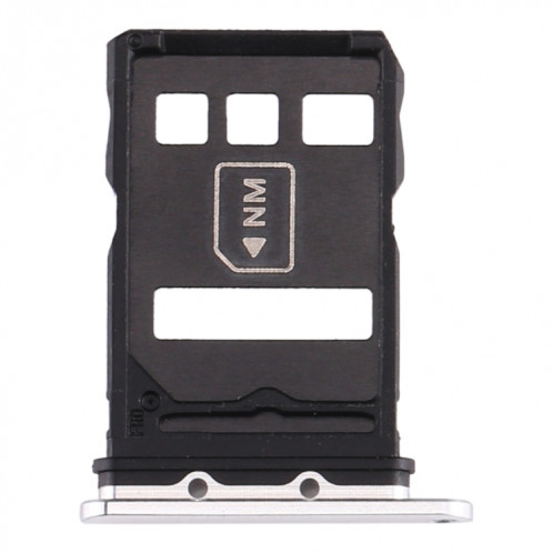 Plateau pour carte SIM + Plateau pour carte NM pour Huawei P40 (Argent) SH882S1631-05