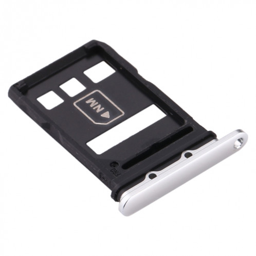 Plateau pour carte SIM + Plateau pour carte NM pour Huawei P40 (Argent) SH882S1631-05