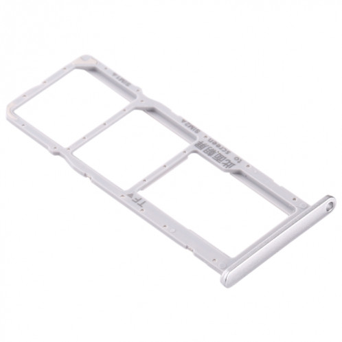 Plateau pour carte SIM + Plateau pour carte SIM + Plateau pour carte Micro SD pour Huawei Enjoy 10e / Honor Play 9A (Argent) SH885S40-05