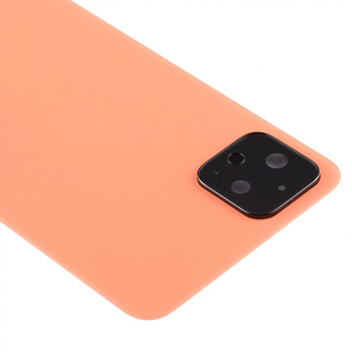 Cache arrière de la batterie avec cache de l'objectif de l'appareil photo pour Google Pixel 4XL (orange) SH57EL1625-06