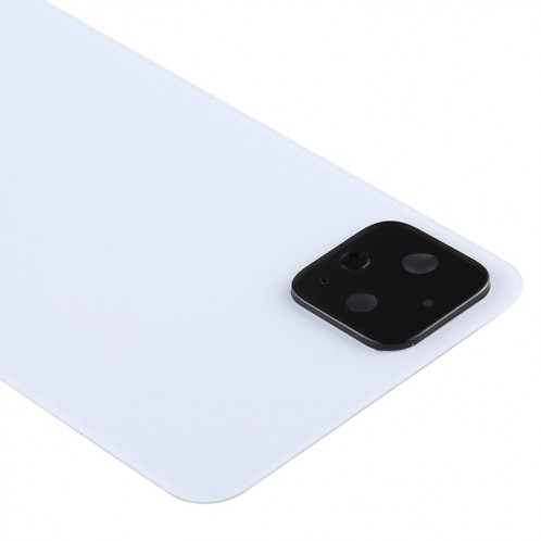 Couvercle arrière de la batterie avec couvercle de l'objectif de l'appareil photo pour Google Pixel 4XL (blanc) SH57WL1284-06