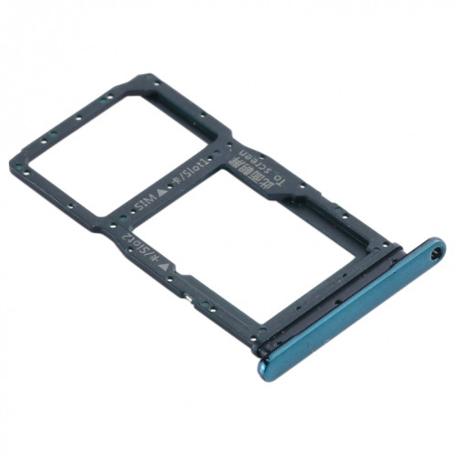 Plateau pour carte SIM + plateau pour carte SIM / plateau pour carte Micro SD pour Huawei Enjoy 10 Plus (vert) SH965G1208-05
