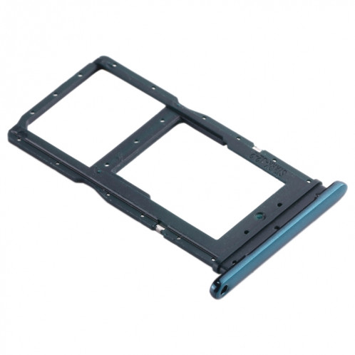 Plateau pour carte SIM + plateau pour carte SIM / plateau pour carte Micro SD pour Huawei Enjoy 10 Plus (vert) SH965G1208-05