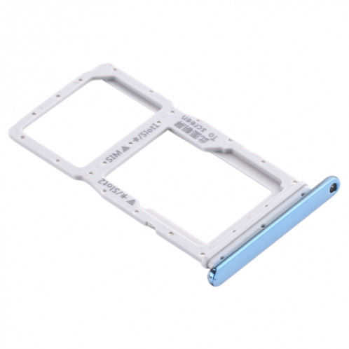 Plateau pour carte SIM + Plateau pour carte SIM / Plateau pour carte Micro SD pour Huawei Enjoy 10 Plus (Bleu) SH965L1878-05