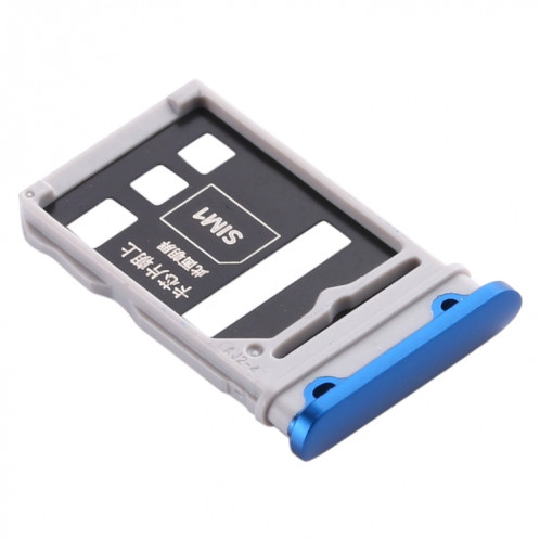 Plateau de carte SIM + plateau de carte SIM pour l'honneur V30 Pro / Honor V30 (Bleu foncé) SH967D506-05