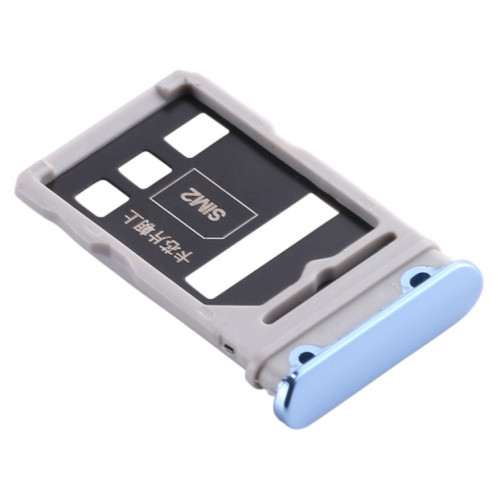 Plateau de carte SIM + plateau de carte SIM pour l'honneur V30 Pro / Honor V30 (Bébé Bleu) SH67TT495-05