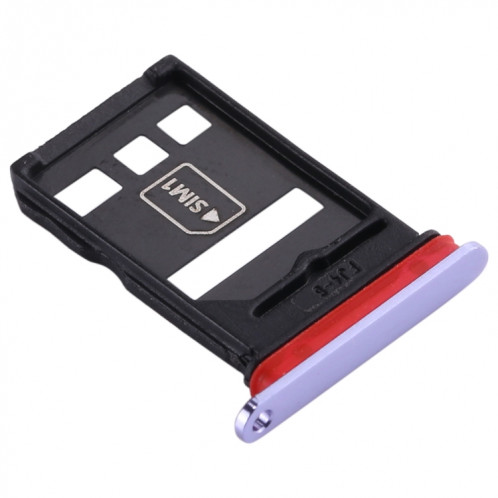 Plateau de la carte SIM + plateau de la carte NM pour Huawei Mate 30 (violet clair) SH69LZ171-05