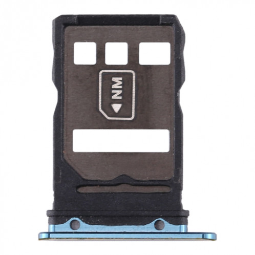 Plateau de la carte SIM + plateau de la carte NM pour Huawei Mate 30 (bleu) SH969L177-05