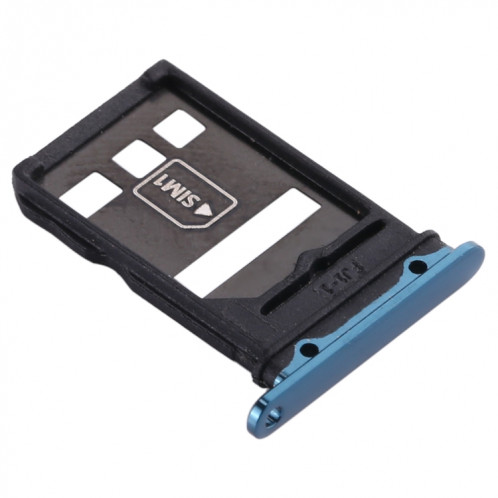 Plateau de la carte SIM + plateau de la carte NM pour Huawei Mate 30 (bleu) SH969L177-05