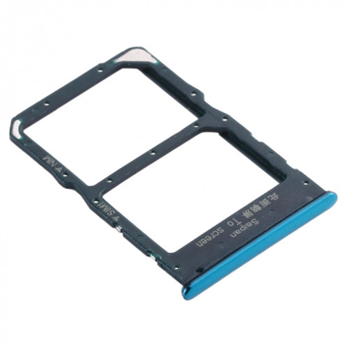 Plateau pour carte SIM + plateau pour carte NM pour Huawei Nova 5z / Nova 5i Pro (Vert) SH975G1192-05