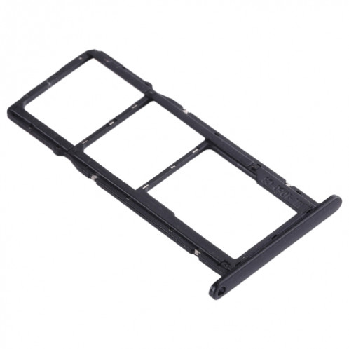 Plateau Carte SIM + Plateau Carte SIM + Plateau Carte Micro SD pour Huawei Honor Play 3e (Noir) SH977B774-05