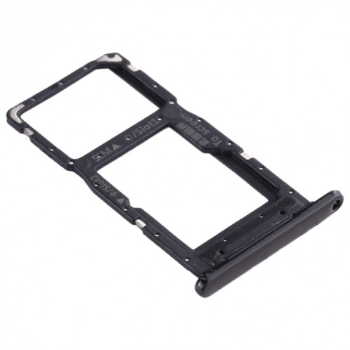 Plateau pour carte SIM + plateau pour carte SIM / plateau pour carte Micro SD pour Huawei Enjoy 9s (noir) SH985B1441-05