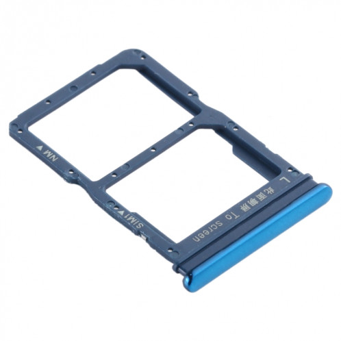 Plateau Carte SIM + Plateau Carte NM pour Huawei Honor 20 Lite (Bleu) SH986L1717-05