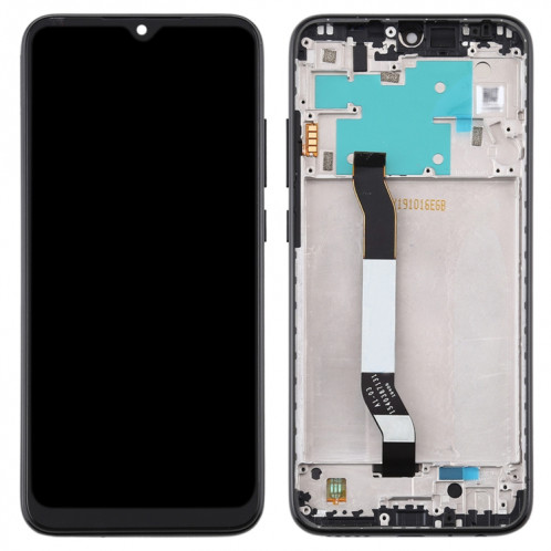 Écran LCD et numériseur complet avec cadre pour Xiaomi Redmi Note 8 (noir) SH92BL1620-06