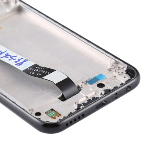 Écran LCD et numériseur complet avec cadre pour Xiaomi Redmi Note 8 (noir) SH92BL1620-06