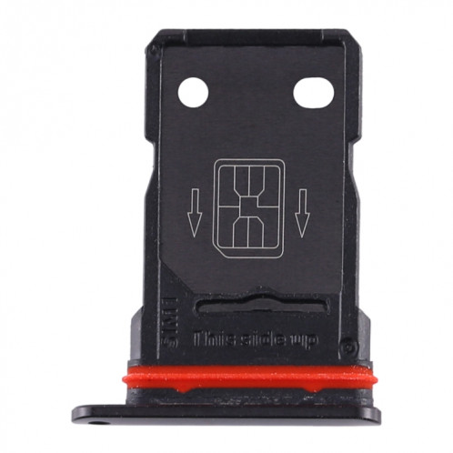Pour plateau de carte SIM OnePlus 8 Pro + plateau de carte SIM (noir) SH115B1751-05